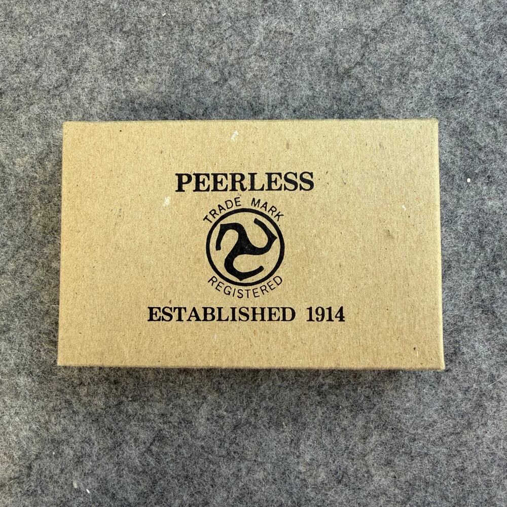 Peerless Standard Law Enforcement 10 oz Hinged Handcuffs Model 801C Nickel